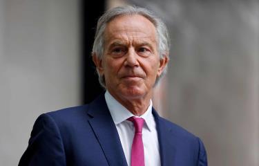 L'ANCIEN PREMIER MINISTRE BRITANNIQUE TONY BLAIR EN RÉPUBLIQUE DOMINICAINE POUR SERVIR COMME MÉDIATEUR DANS LE CONFLIT FRONTALIER .