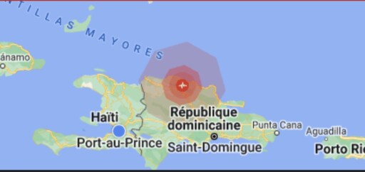 Haïti : Le Nord du pays frappé par un tremblement de terre.