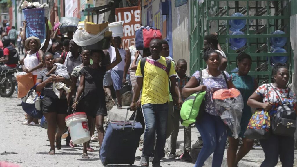 OIM : PLUS DE 33.000 PERSONNES ONT QUITTÉ PORT-AU-PRINCE DANS MOINS DE 15 JOURS  .